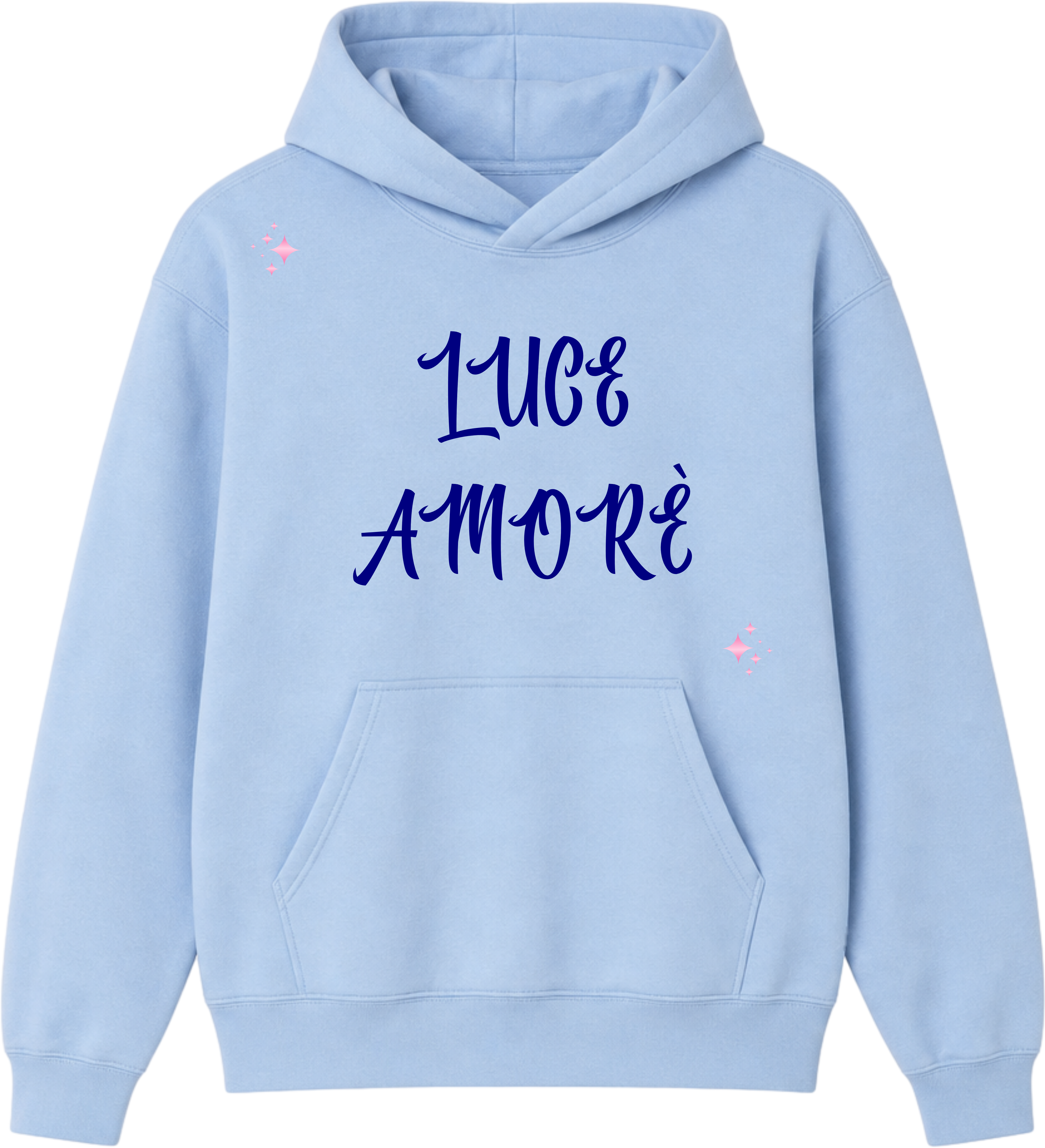 Luce Amorè "Aura Spark" Pastel Hoodie